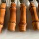 Set of 12 bamboo knives 1960