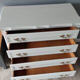 Commode vintage restauré