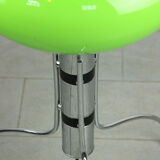 Lampadaire en verre vert vert italien du milieu du siècle