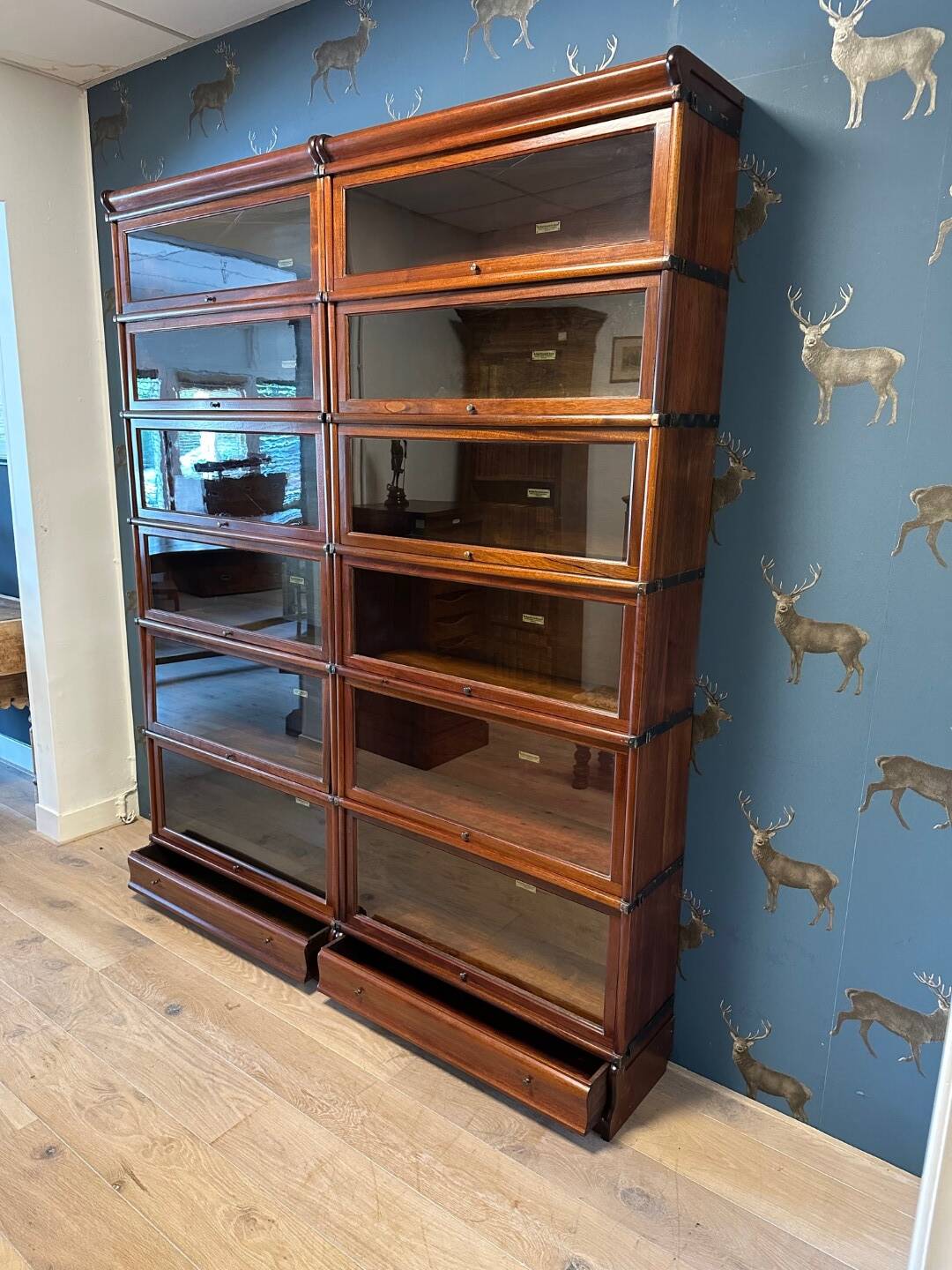 Antique Globe Wernicke bookcase