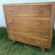 Commode vintage pieds compas
