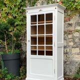 Antique Parisian glass cabinet H150