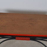 Wrought iron coffee table