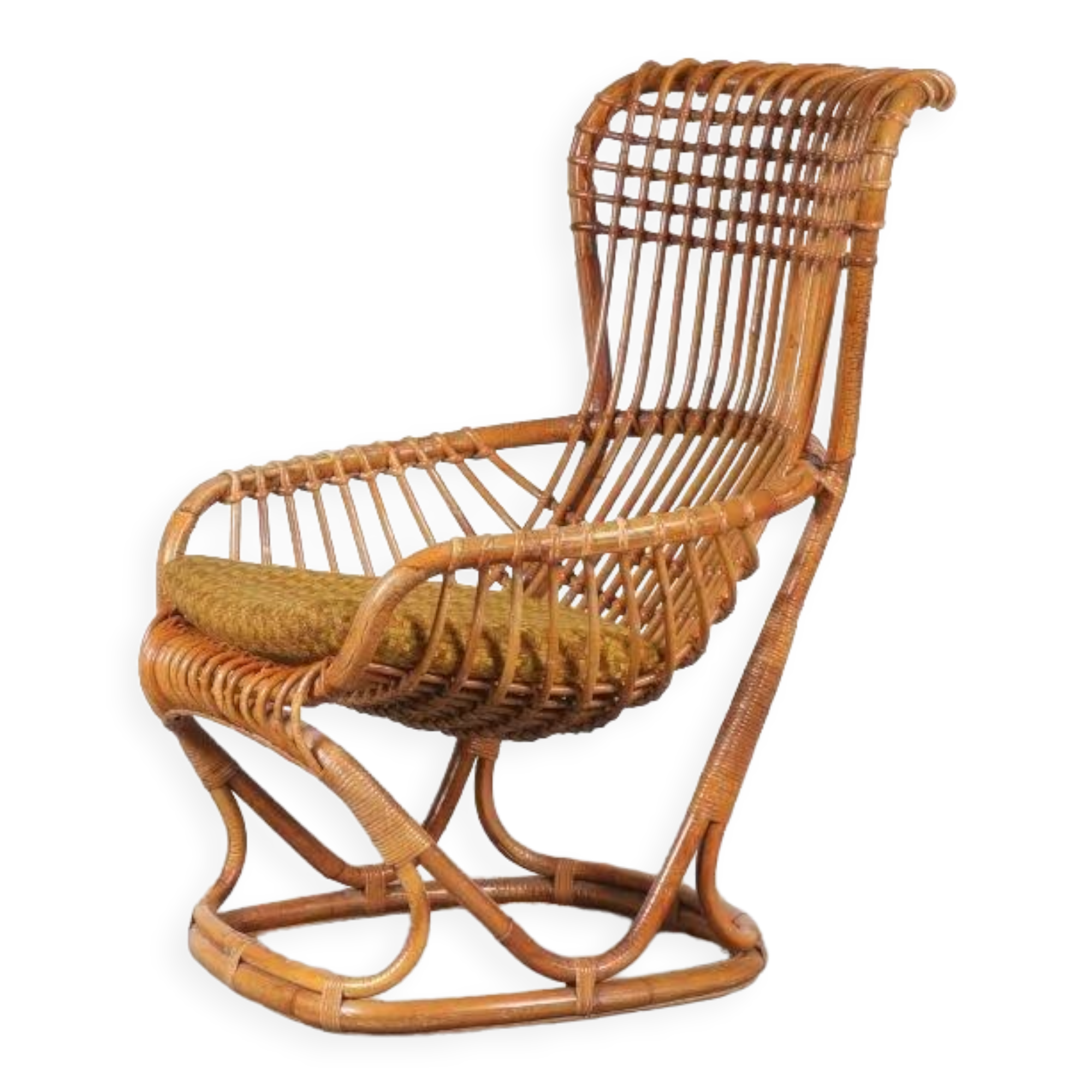 Tito Agnoli Lounge Chair for Bonacina, Italy 1960