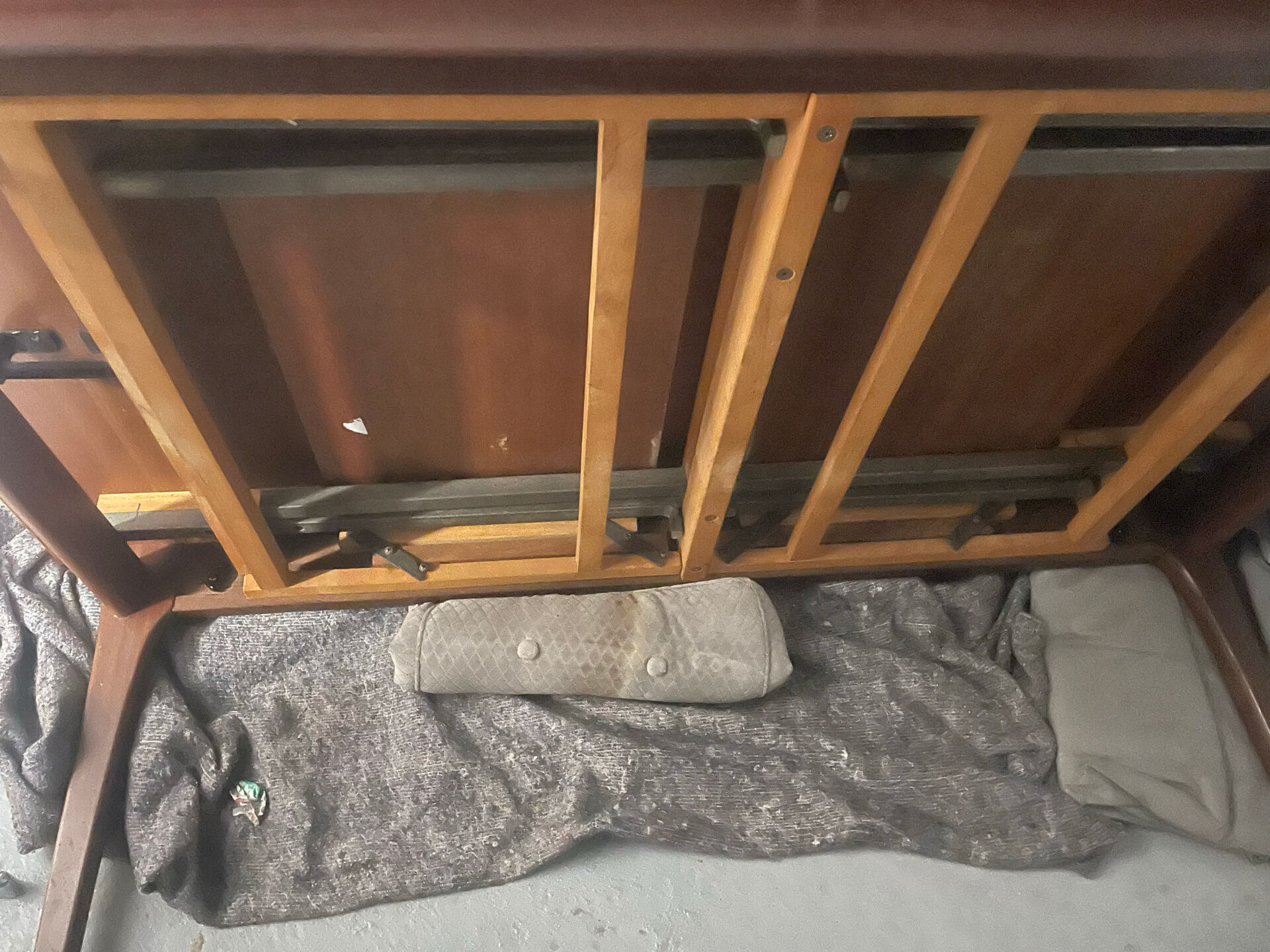 Vintage Danish teak dining table