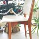 Vintage 1950s 60s dining room chair with tapered legs