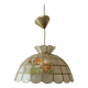 Vintage mother-of-pearl and brass pendant/chandelier