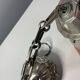 Art Deco frosted glass pendant light