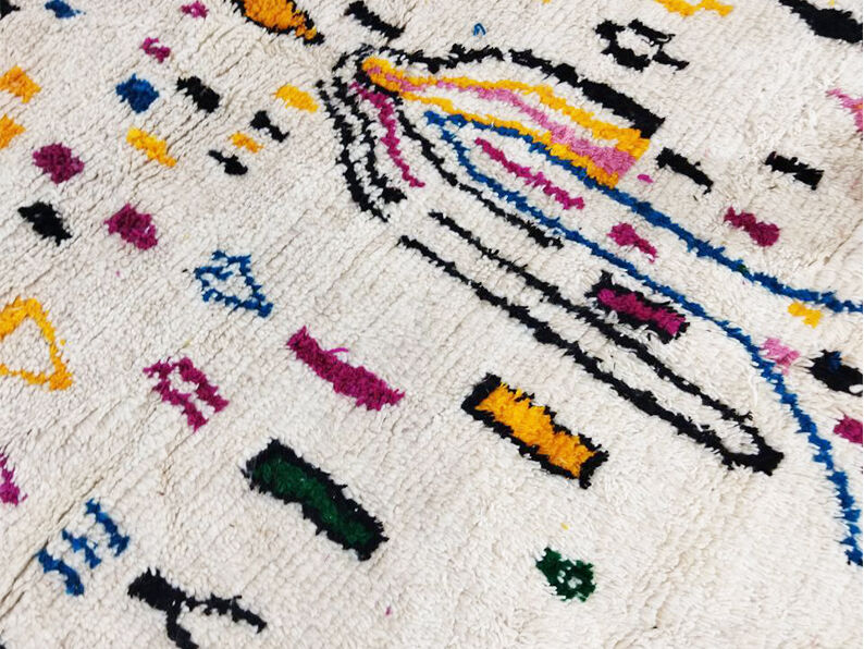 Moroccan berbere carpet 302x195cm