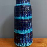 Scheurich blue ceramic vase model 260-30