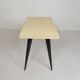 Bistro table Henri Julien, model Tolix T55 with a Formica top, 1950s.