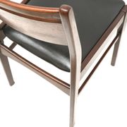 Set of 4 vintage rosewood dining chairs made in the 1960s
