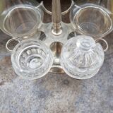 Servant table service oil vinegar late XIX th