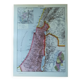 Original lithograph on Palestine