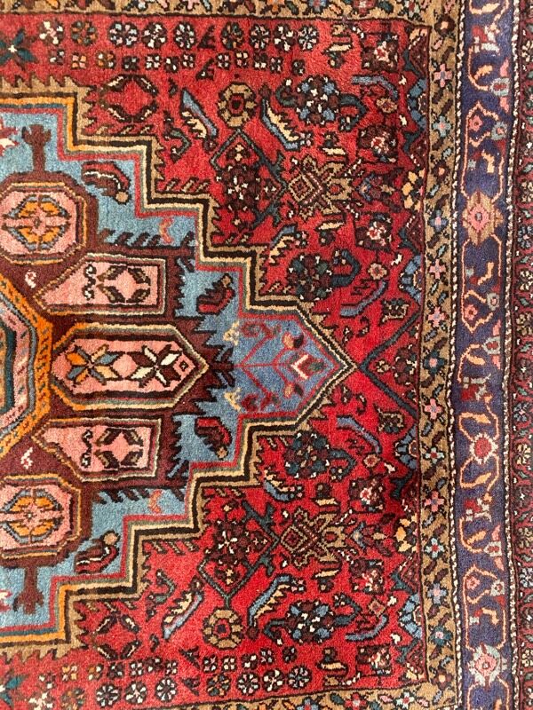 Persian carpet Hamadan 107x150 cm