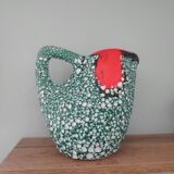 Green Vallauris vase