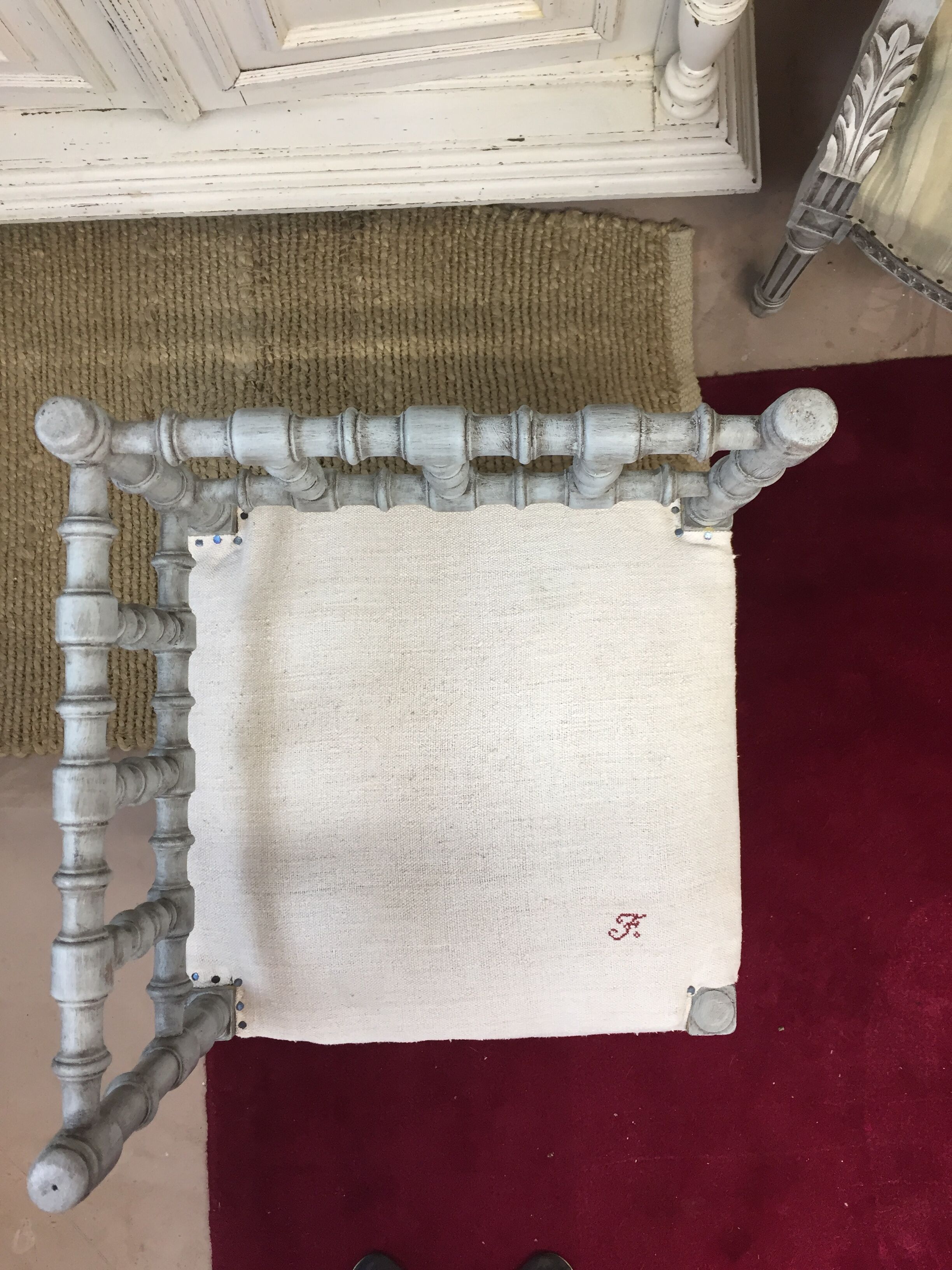 Corner antique chair