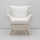Art Dèco Italian Lounge Armchair from 50s,