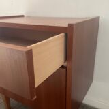 Scandinavian teak bedside table from the 60s and 70s