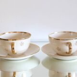 Pair of Villeroy and Boch chocolate cups