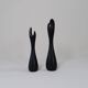 Mid-century modern ceramic vases "Caolina" by Gunnar Nylund Rörstrand, Sweden.