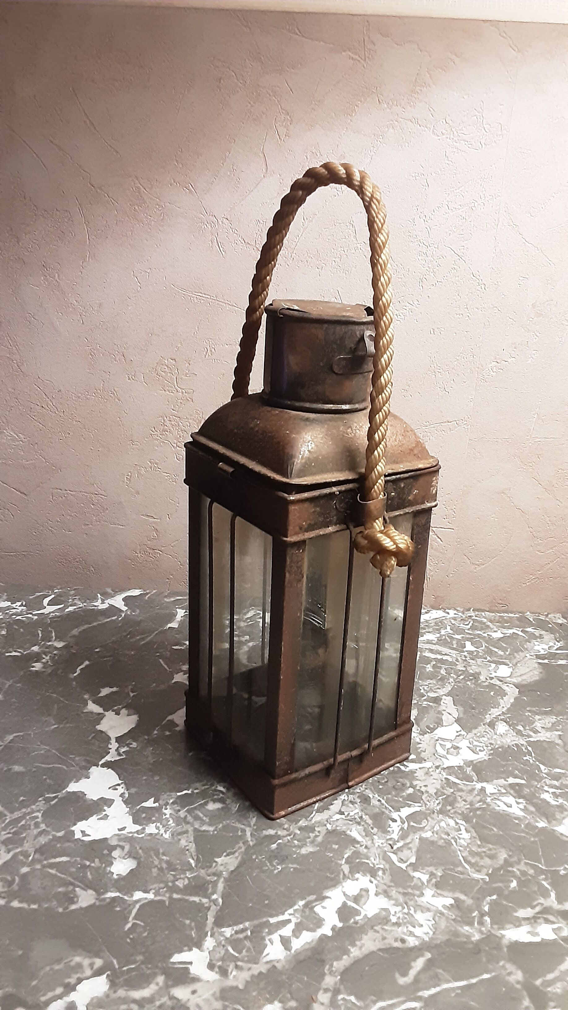 Old oil lantern