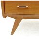 Dresser vintage 1950 wood clear feet compass