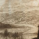 Old drawing, wash depicting Koblenz