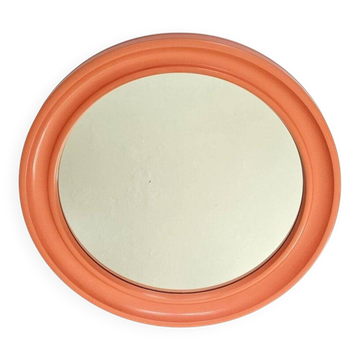 MidCentury Plastic Wall Mirror by Carrara & Matta, American Brevettato, Italy, 1970