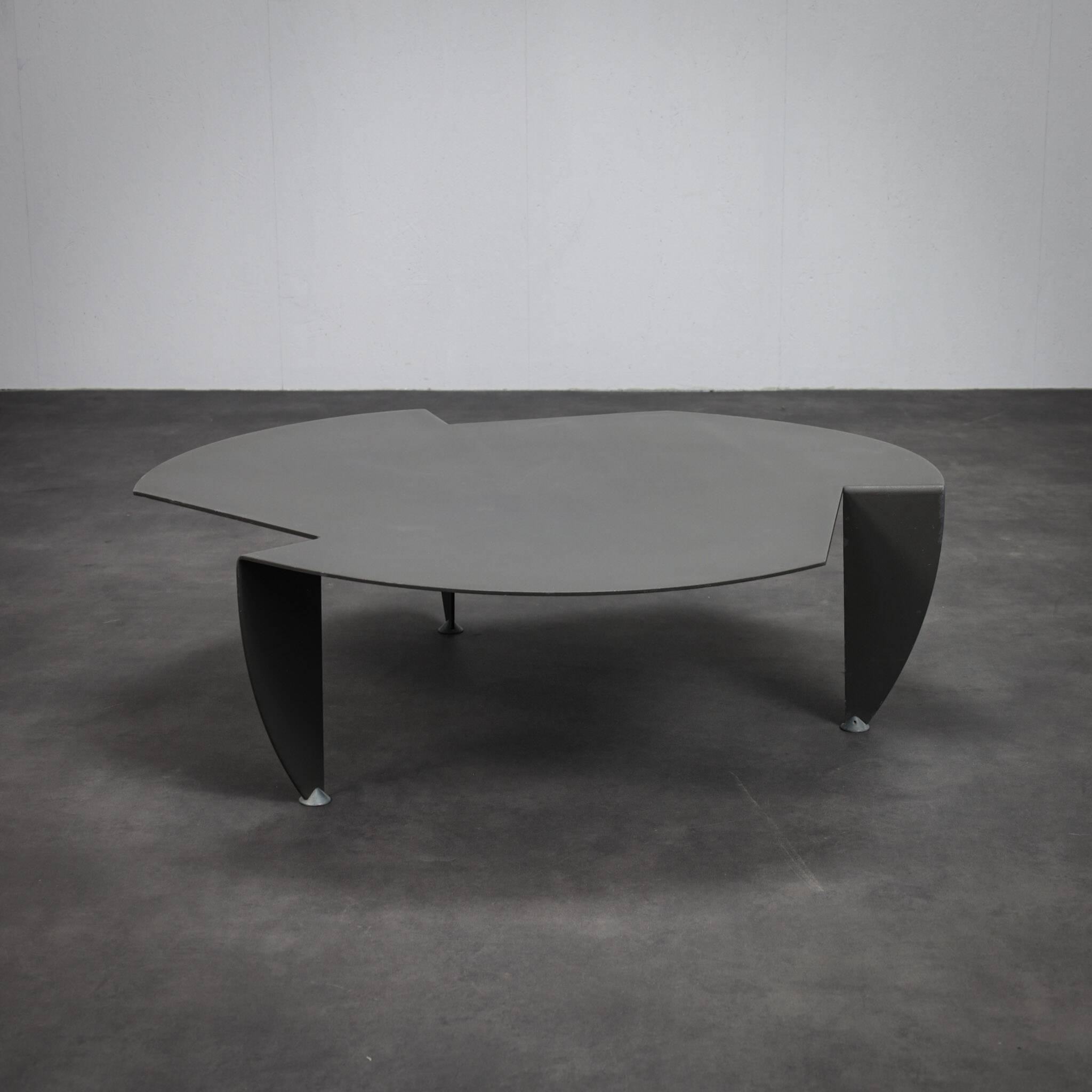 Table basse postmoderne Chincheta par Sergi Devesa Bajet pour Disform, Espagne, 1988