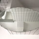 Beveled mirror 69 x 46 cm