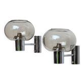 Pair of Sciolari wall lights