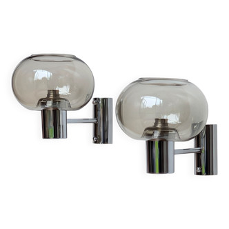 Pair of Sciolari wall lights
