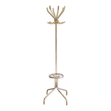 Vintage chrome coat rack