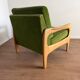 Vintage armchair with elegant Scandinavian design from the 1960s. Struct
