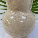Speckled ceramic vase pitcher