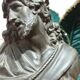 Buste christ en bronze
