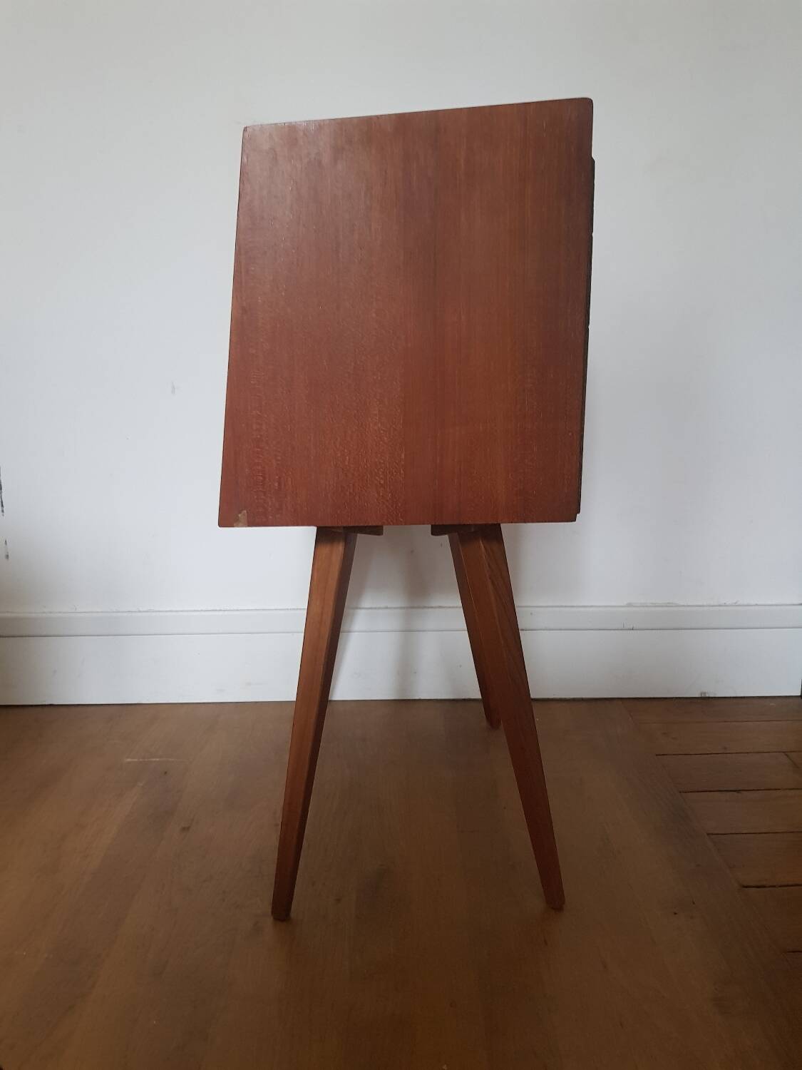 Vintage teak bedside table