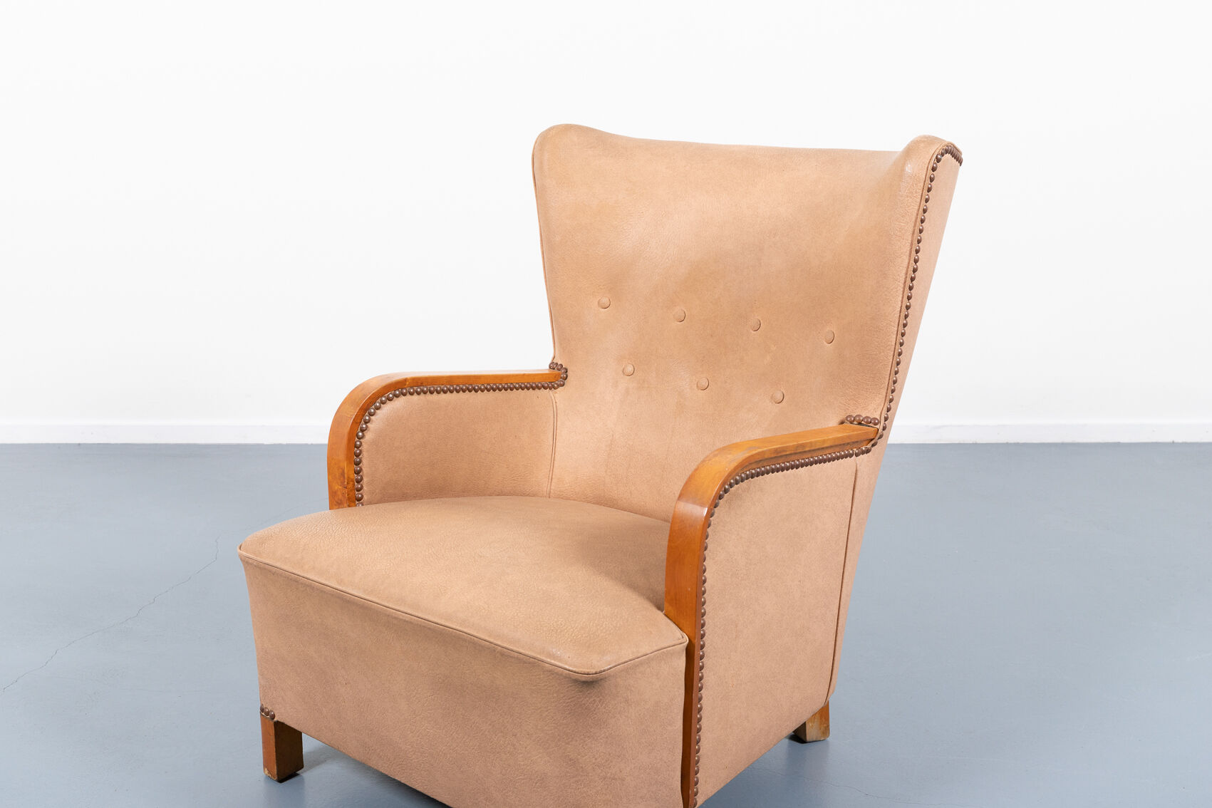 Scandinavian lounge armchair Sweden 1950s