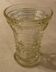Fresnel style glass vase
