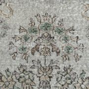 5x9 Gray & Black Oriental Vintage Rug 170x275Cm SK 6991