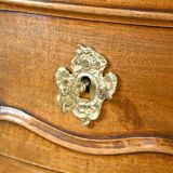 Walnut Sauté Crossbow Commode, Louis XV style – Early 20th century