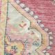 Tapis patiné orient laine fait mai 166 cm x 95 cm