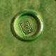 Glazed clay dish Biot verte XXL 1960