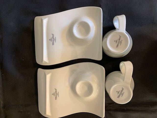 Villeroy and Boch wave coffee cup and saucer