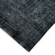 Tapis persan surteint noué à la main 289 cm x 402 cm tapis en laine noire