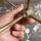 Brass chandelier - crowns - year 50