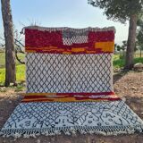 Handmade wool Berber rug 300X200 cm