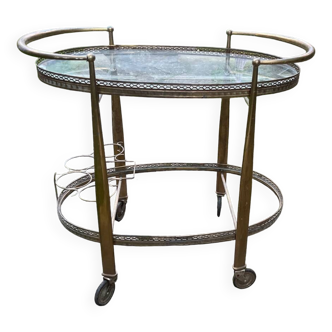 Desserte vintage laiton