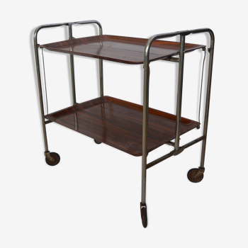 Folding rolling table